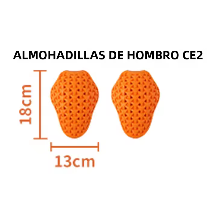 WOSAWE Equipamiento De Protección Para Ciclismo Con Codos Y Caderas CE Inserto De Armadura Protección Contra Caídas Para Motocicleta Reemplazo De Cojines Suaves - 1