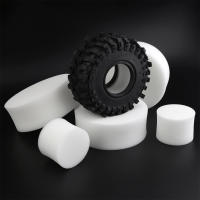 4Pcs Espuma Suave Para Neumáticos De Rueda De 1.9” 2.2” Tamaño 105/110mm Para Coche RC 1/10 Axial SCX10 90046 TRX4 TRX6 Redcat Gen8 - details 1