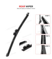 Limpiaparabrisas Delantero Y Trasero Para Ford Explorer MK5 2011-2019 Limpiaventanas Plástico Semi-Rígido De Alta Calidad 26'' 22'' 11'' - details 2