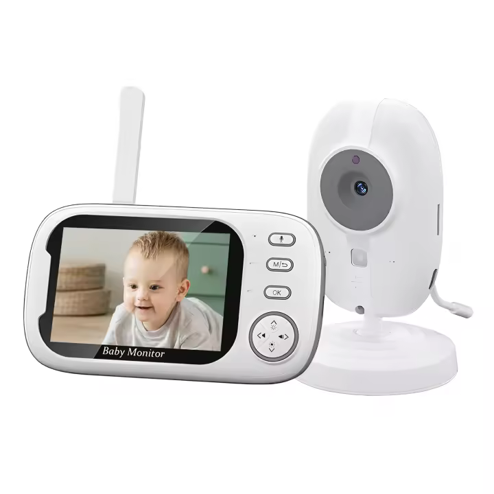 Monitor De Bebé VB603 Nueva Cámara De Vigilancia Wifi Con Pantalla LCD De 3.2 Pulgadas Intercomunicador Digital Seguridad Para Recién Nacidos - 1
