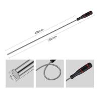 Herramienta De Recogida Magnética Flexible 25 Pulgadas Snake Pick-Up Retriever Stick Bendable Para Lanzas/Clavos/Nuts/llaves/Apilados De Basura - details 15