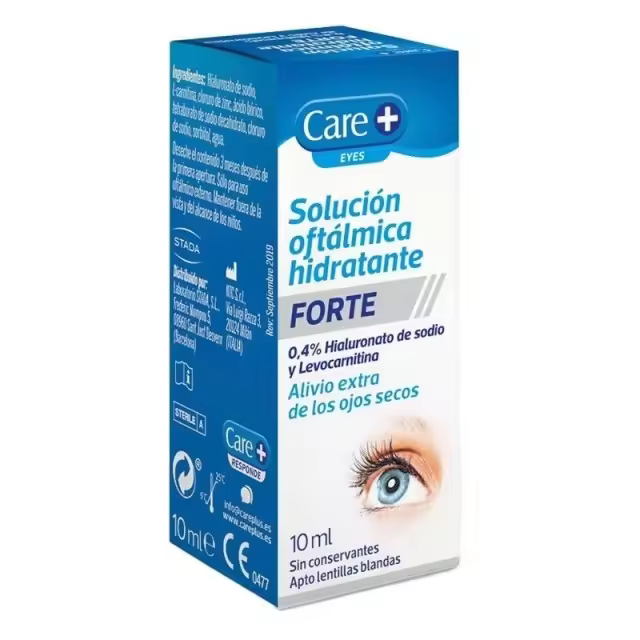 STADA CARE+ SOLUCION OFTALMICA HIDRATANTE FORTE 10 ML - 1
