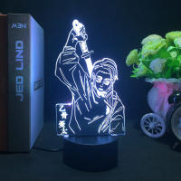 Luz LED Anime Jujutsu Kaisen Yuji Itadori Ryomen Sukuna Gojo Satoru Para Decoración De Habitación Infantil Regalo De Cumpleaños - details 16