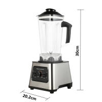 6000W Potente Batidora Licuadora Exprimidor Batidora de Mesa 2.5L Recipiente Procesador de Alimentos Batidora Mezcladora para Hielo Fruta Nuez,family,Acero inoxidable - details 8