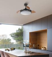 Fabrilamp Ventilador Micenas NIquel 3 Aspas 72W 7200LM 3 COLORES C/REMOTO+ TEMPORIZADOR+ MEMORIA - details 0