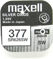 Maxell SR0626SW 377 - Pilas óxido de plata. (10 unidades) - details 1