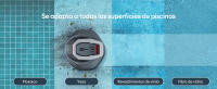 Ultenic Pooleco 10 Robot Piscina Limpiafondos Inalambricos paredes y suelo Automáticos , 90Min, 80m², Recogida sin Gancho, Estacionamiento Automático, Aspirador Piscina Fondos sin Cable con 2 Motores, 5200mAh, para Piscina Elevada y Enterrada - details 3