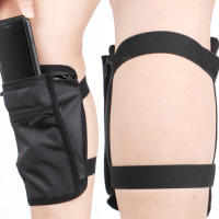 Bolsa De Pierna Para Deportes Al Aire Libre Y Correr Antideslizante Con Banda Elástica Para Almacenamiento Oculto Durante Viajes Y Fitness - details 5