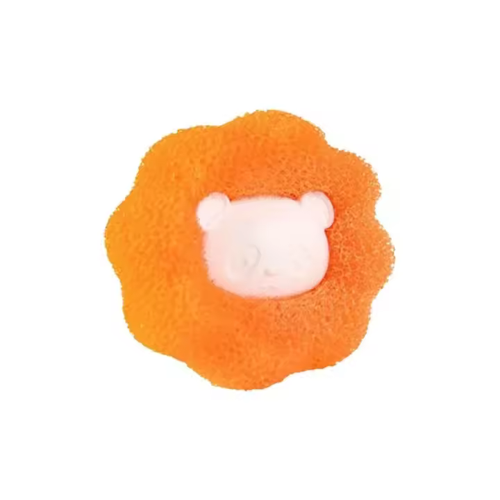 Bola De Peluche Para Lavar Ropa Eliminador De Pelo De Mascotas Reutilizable Filtro De Lavadora Adecuado Para Gatos Y Perros - 1