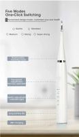 Cepillo de dientes eléctrico con limpieza Sónica, 3 en 1, para eliminar el sarro, blanquear los dientes, cuidado bucal, carga USB, cabezal de reemplazo - details 7