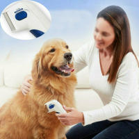 Peine Eléctrico Antipulgas Para Mascotas Control De Pulgas Y Pulgas Herramienta De Limpieza Para Animales De Compañía - details 1