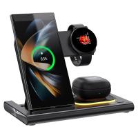 Smartphones Cargador Inalámbrico 3 en 1 Premium para Móviles, Watch y AirPods - Base de Carga Inalámbrica Qi Certificada, Estación Multifunction Compatibilidad Compatible con Smartphones y Reloj Inteligente-DiseCompacto Sin Cables - details 11
