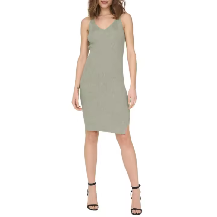ONLLINA SL SLIT DRESS KNTElm - 1