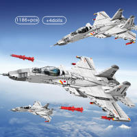 Bloques De Construcción Serie Fuerza Aérea Military J-15 Flying Shark Avión De Combate Juguetes De Avión Para Niños Regalo De Cumpleaños - details 0