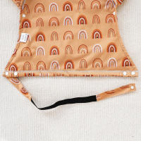 Aguerrido Elinfant Delantal De Bebé Con Bolsillo Resistente Al Agua Y Diseño Lindo Para Alimentación Sin Manchas Largo De Manga Única - details 6