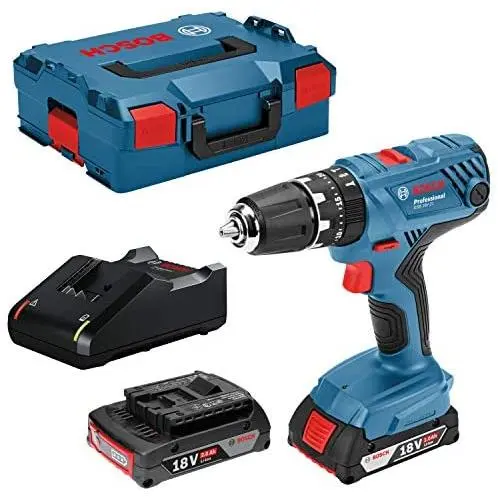 Taladro Inalámbrico Bosch GSB 18V-21 Professional para Atornillar en Madera, Metal y Plástico - 1