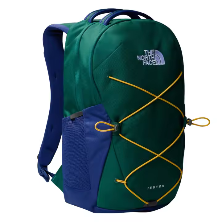 Mochila Verde The North Face Jester Hunter Green-Eagle Blue - 1