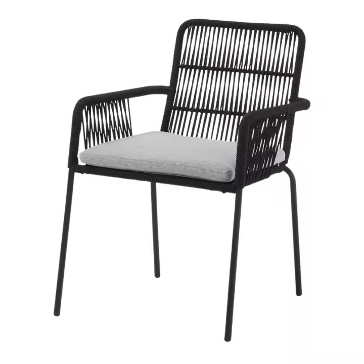 SILLA DE CUERDA Y METAL SAMANTA - MISTERWILS FURNITURE FOR FREE SOULS - 1