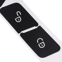 Cubierta De Botón De Bloqueo Y Desbloqueo De Puerta Para Coche Mercedes Benz Clase W204 2007-2014 W212 2010-2015 Material De Fibra De Carbono Accesorios Interiores - details 1