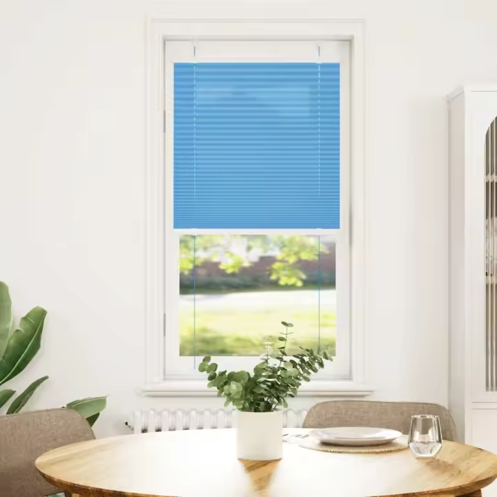 Estor Plisado azul 60x100 cm Tela Ancho 59,4 cm Poliéster - 1