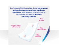 COLHOGAR Rollo de papel higiénico ultra suave, 100% libre de perfume, 2 capas, suavidad y resistencia, 12 rollos - details 1