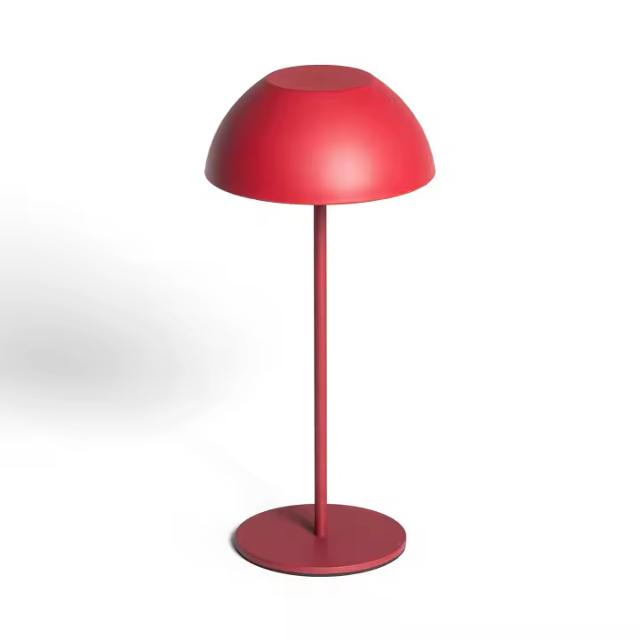 LEDKIA LIGHTING - Lámpara de Mesa LED Portátil | Batería USB Recargable | Potencia 2W | Protección IP44 | Diseño Moderno y Elegante | Uso Interior/Exterior, Topo, Metal - 1