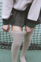 Medias Altas De Algodón Para Mujer Estilo Académico Slim Thigh Medias De Torque Al Por Mayor Nueva 2024 - details 12