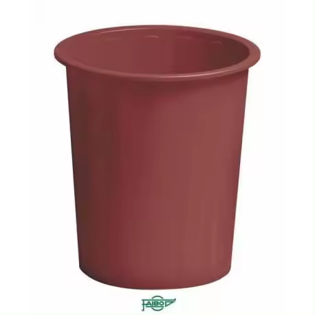 Faibo papelera de plástico en polipropileno 310x280 mm cerrada 14 l serie 305 burdeos - 1
