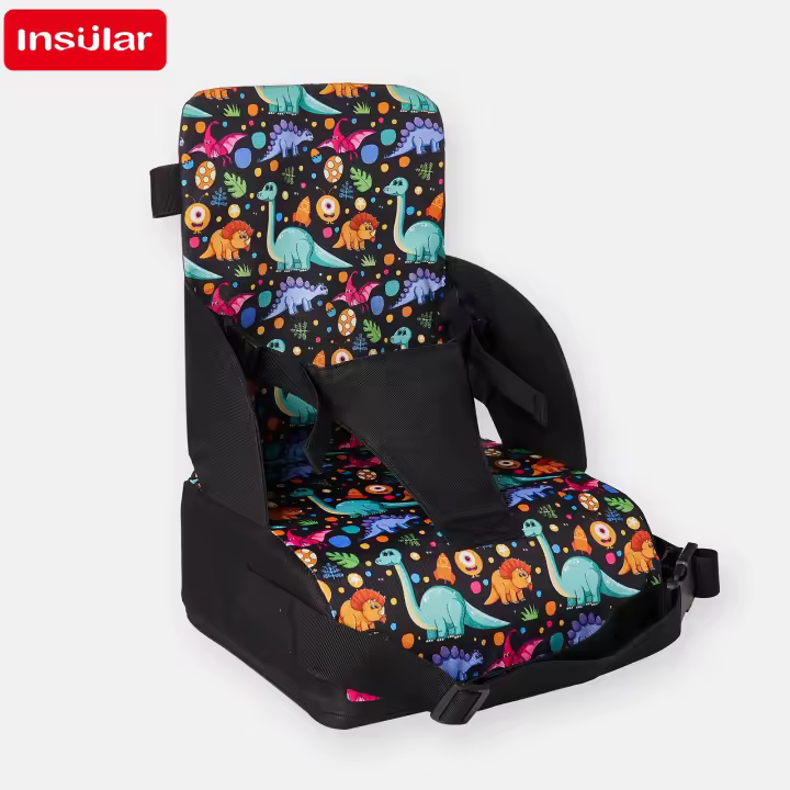 Asiento De Altura Plegable INSULAR Para Niños Cojín Para Silla De Comer Bebé Productos Para Niños Material Others Edad 0-2 Años Unisex - 1