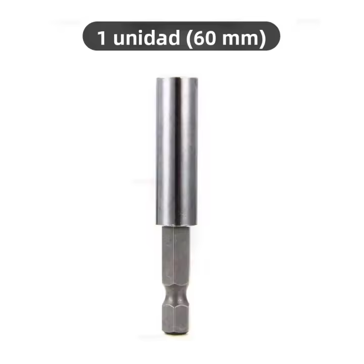 STONEGO Adaptador De Bit De Combinación Con Imán 60mm 1/4 Pulgada Rosca De Aluminio Soporte Para Destornillador - 1
