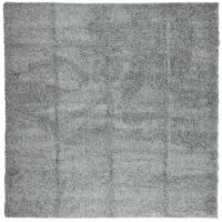 vidaXL Alfombra peluda de pelo largo moderna PAMPLONA 160x160 cm Color Antracita,  Beige,  Crema y mas Alfombras de área  Alfombra de Piso para Sala de Estar Dormitorio Habitación Salón - details 1