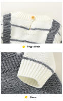 Romper Invierno Bebé Niño Niña Nueva Otoño Larga Manga Acrílico Unisex Mono De Playa De Pie Un Solo Piezo Ropa Infantil - details 6
