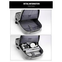Mochila De Negocios Para Laptop Grande Capacidad Multifuncional Con USB Impermeable Para Hombres Bolsa De Hombro Casual Con Funda Trasera - details 31