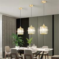 Lámpara Colgante De Cristal Moderna Y Lujo Para Dormitorio Luz De Barra Sencilla Para Habitación Restaurante Instalación Por Cable - details 4