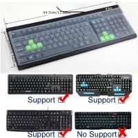 Protector De Teclado Universal De Silicona Transparente Para PC Cubierta De Piel De Gel De Silicio Antipolvo Y Impermeable - details 1
