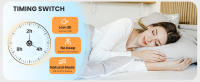 Aigostar Ventilador de Techo con Luz Silencioso 52″, Motor DC Reversible 40W, Mando a Distancia, 6 Velocidades, Luz Regulable (2700K-6500K), Ideal para Dormitorio, Sala o Cocina. Ø132 cm - details 8