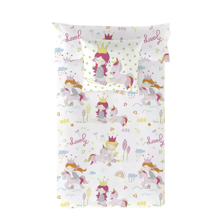 FUNDA NÓRDICA INFANTIL 100% ALGODÓN LOVELY COOL KIDS FABRICADO EN ESPAÑA - 1