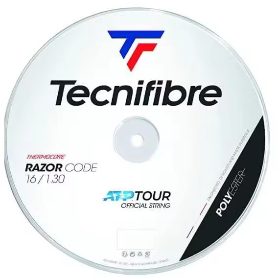 Cordaje Tenis Tecnifibre RAZOR CODE 200 m Gris - Elegir Diámetro - 1