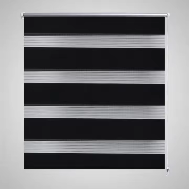Persiana Cebra 70 x 120 cm Negro - 1