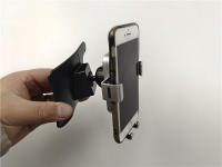 Soporte Fijo Para Teléfono Móvil En Coche ABS Negro Compatible Con Volkswagen VW Sharan Seat Alhambra 2012-2019 - details 4