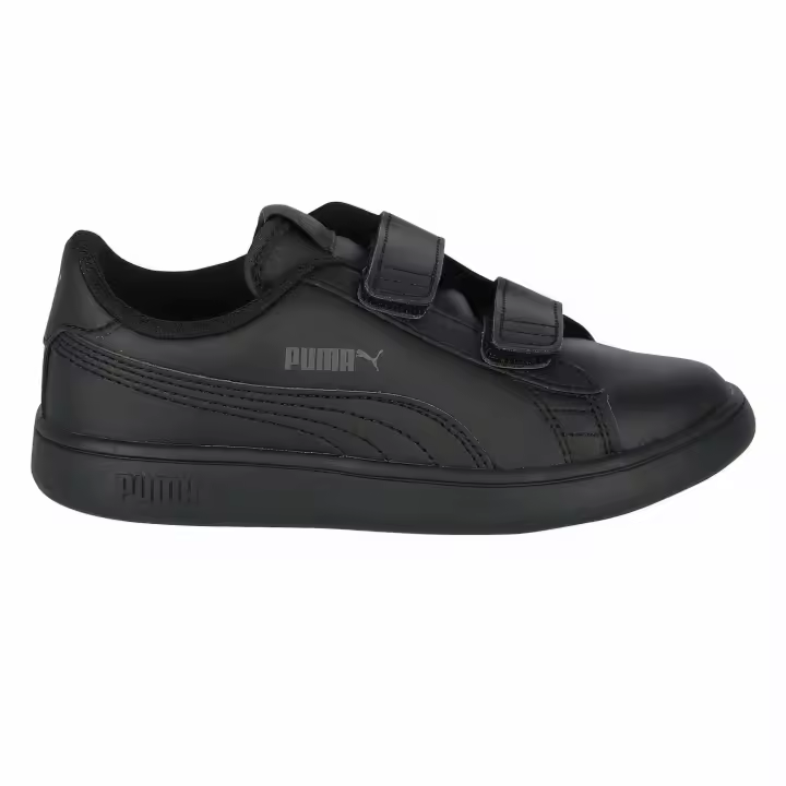 Zapatillas Smash Leather V PS - Niños  de color blanco y negro 361591.05 - 1