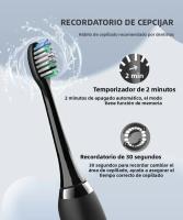 Cepillo De Dientes Eléctrico Inteligente Sonic Ultrasónico IPX7 Recargable 5 Modos Blanqueador De Dientes HOMEFISH S100 Para Todos - details 2