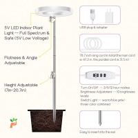 Crece la luz, luz completa del espectro LED para las plantas interiores, 5V - details 3