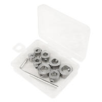 Juego De Anillos De Parada Para Taladro De Acero Inoxidable 3mm-10mm Localizador De Profundidad Para Taladro Uso DIY En Madera - details 7