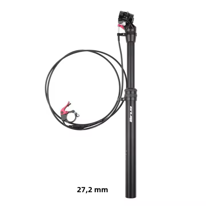 Poste De Silla De Bicicleta De Montaña Ajustable Con Control Remoto 27.2mm Accesorio De Bicicleta Con Suspensión - 1