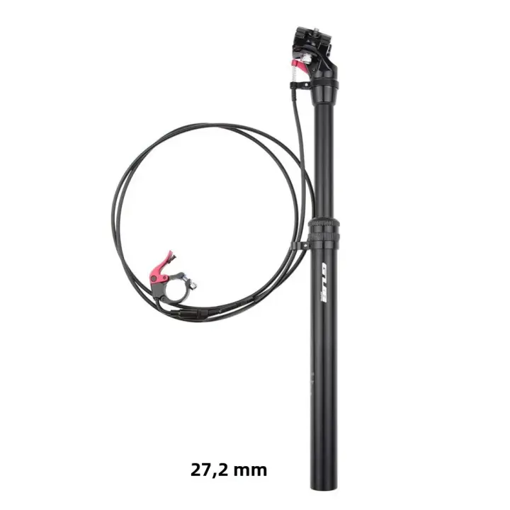 Poste De Silla De Bicicleta De Montaña Ajustable Con Control Remoto 27.2mm Accesorio De Bicicleta Con Suspensión - 1