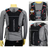 Nueva Mochila Ultra-ligera NEWBOLER Para Trail Running 5L Chaleco De Hidratación Para Maratón Y Bicicleta Con Bolsa De Agua De 2L Para Hombres Y Mujeres - details 5