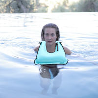 Chaleco De Vida Inflable Portátil Para Natación Y Snorkel Para Niños Y Adultos Chaleco De Respiración De PVC Para Actividades Acuáticas - details 5