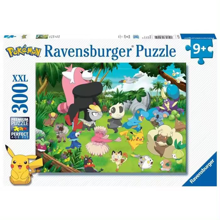 RAVENSBURGER PUZZLE 300 PZ. XXL POKEMON PUZZLE 300 PZ. XXL 33x23x3 Cms. - 1