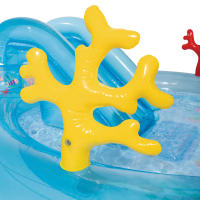INTEX - Centro juegos hinchable acuático, con tobogán acolchado, piscina hinchable infantil, dispersor de agua y estrella de mar desmontable, peso máximo soportado 81 kg, incluye parche reparación, +2 años - details 5